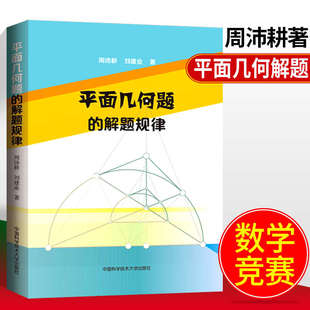 平面几何题的解题规律 周沛耕 刘建业 中国科学技术大学出版社 中学数学奥林匹克竞赛用书 初中高中奥数奥赛培优提高思想