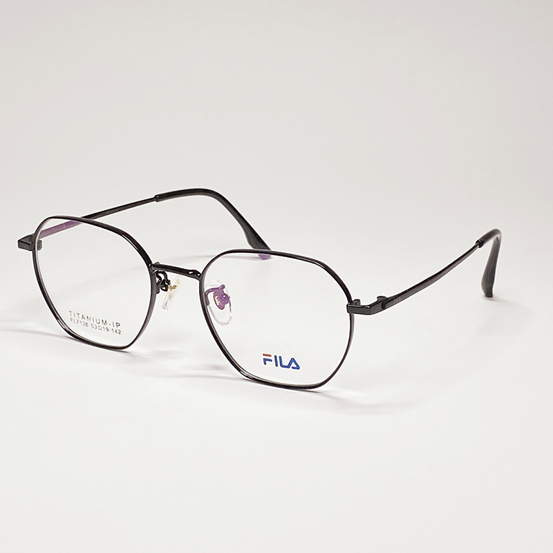 斐乐超轻纯钛近视眼镜男潮镜框可配度数近视眼睛框镜架女flia7138