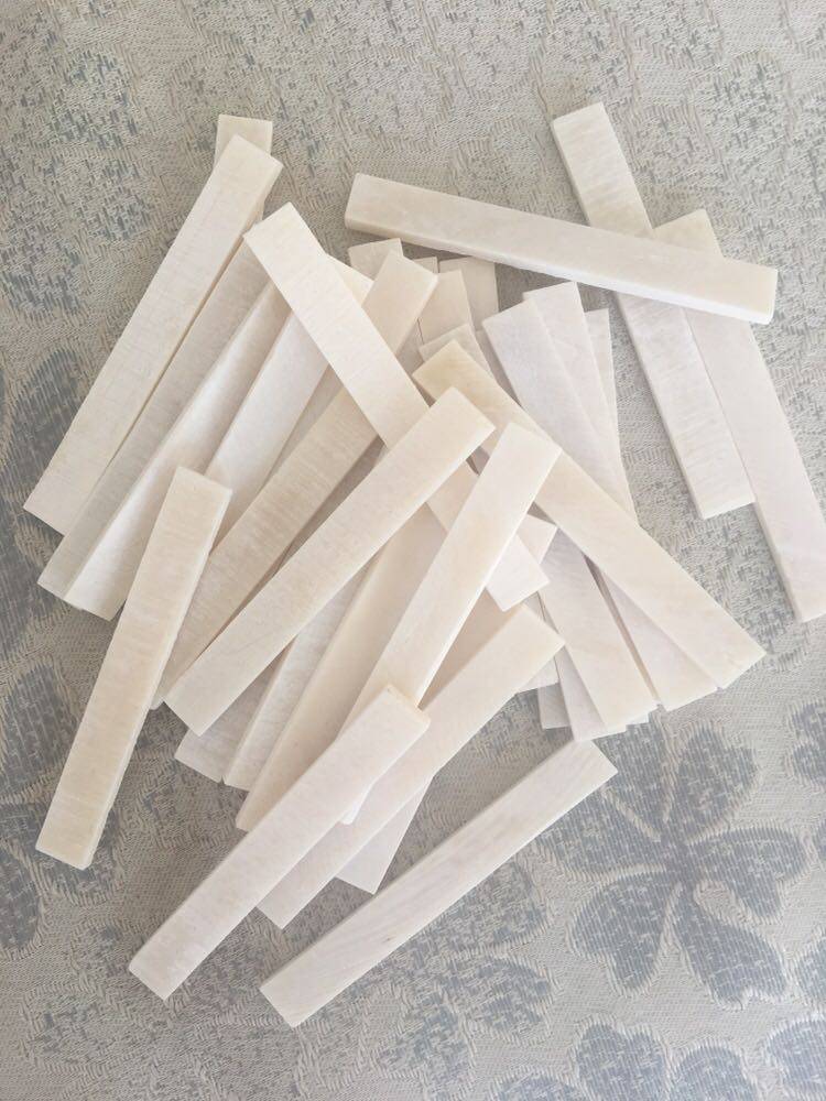 雕刻mm乐器牛骨片851035牛骨板牛骨镶嵌片材料家具配件