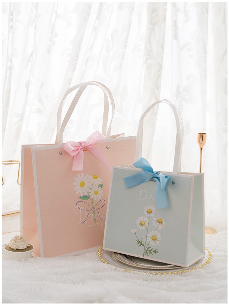 袋子ins风礼品袋小号手提纸袋大送女生朋友生日礼物教师节包装袋