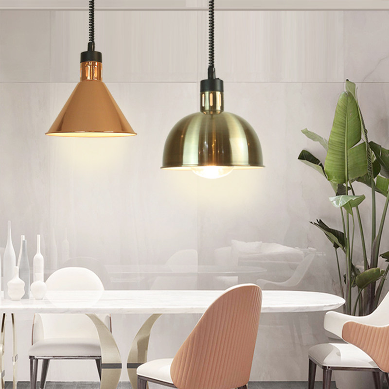 食物保温升降灯自助餐加热灯西餐厅专用伸缩灯熟食保温灯酒店商用