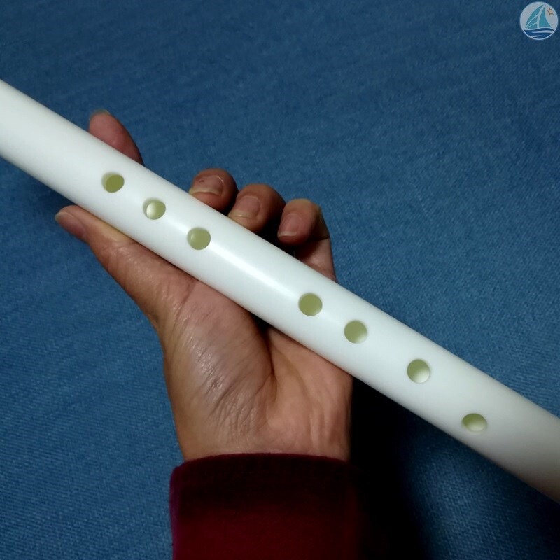 高档六孔调降反手短萧防裂洞箫八孔三节入门箫