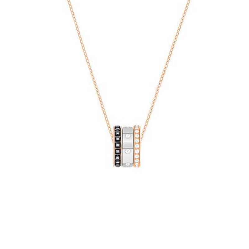 swarovski/施华洛世奇三环小蛮腰转运珠项链女锁骨链情人节礼物