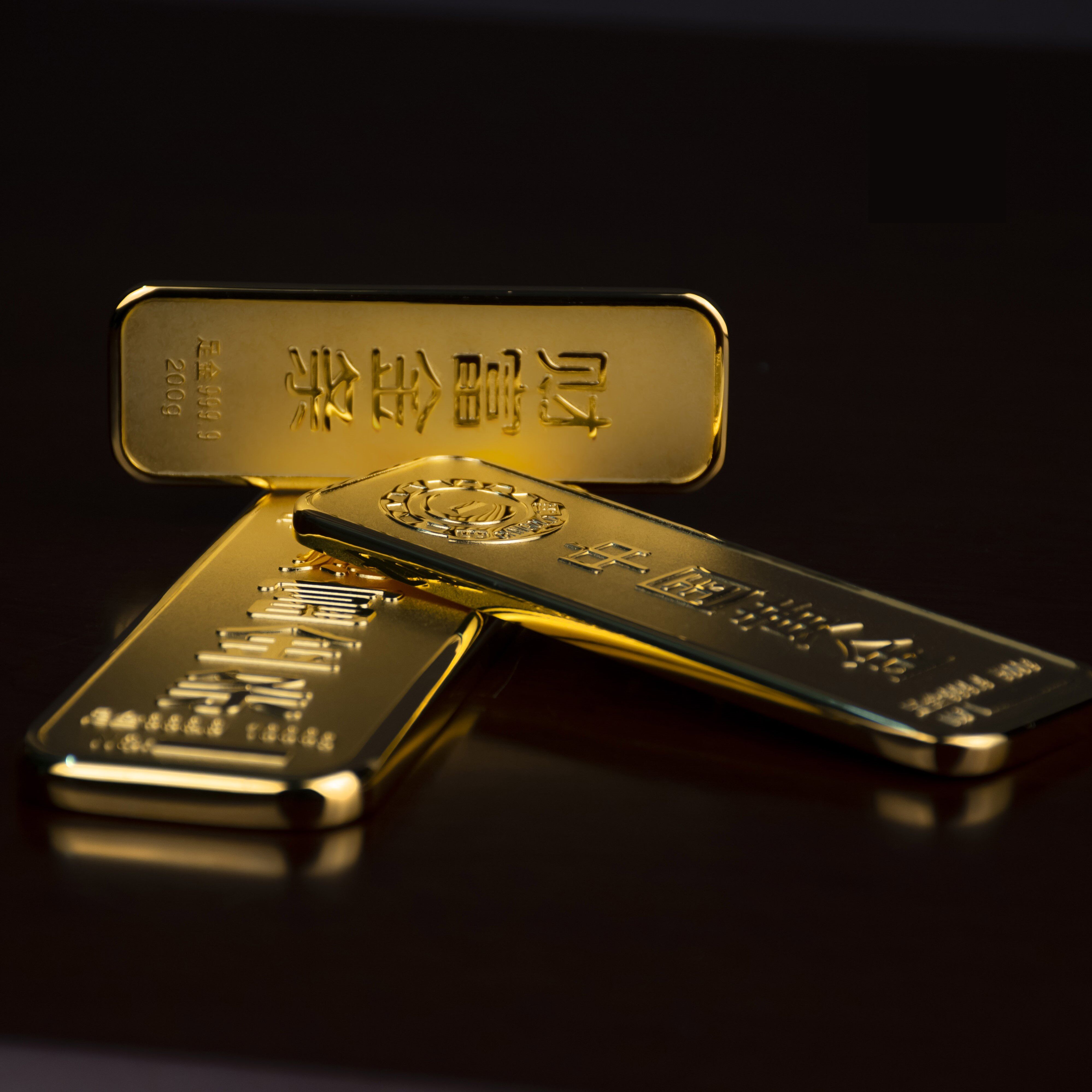 假金条仿真道具样品黄金金元宝模型定制仿金摆饰客厅家居实心拍照