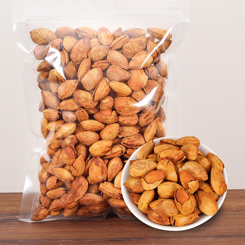 巴旦木500g250g袋装坚果大颗粒巴达木奶油味薄壳包邮干果零食散装