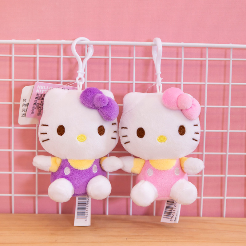 hello kitty公仔挂件毛绒玩具钥匙包包挂饰小号娃娃kt猫儿童礼物在类目 玩具/童车/益智/积木/模型, 毛绒布艺类玩具中 - 来自Buy2taobao.com提供专业的淘宝代购服务