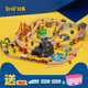 儿童火车轨道140件轨道儿童电动车玩具套装3岁益智hape玩具BRIO