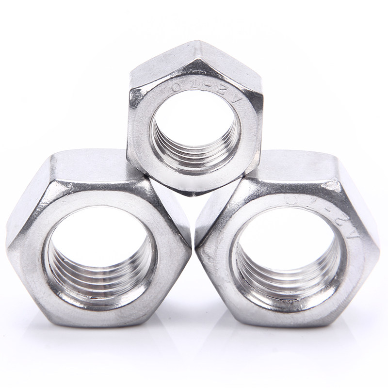 304不锈钢螺母六角螺帽螺丝帽