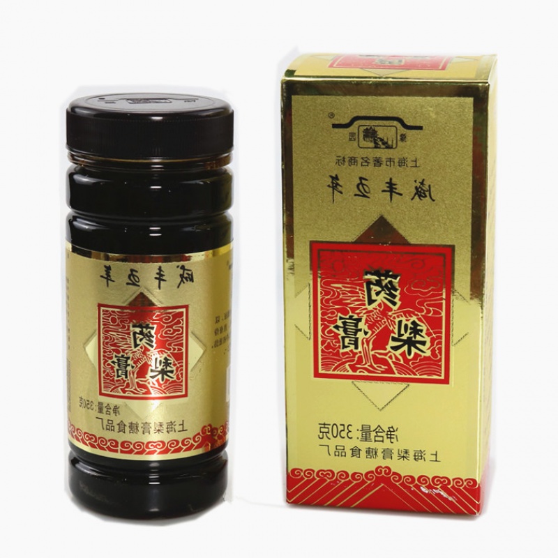 正宗老城隍庙药梨膏盒装350g瓶豫园牌咸丰五年梨膏糖景点同款特产