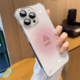 晕染色西瓜适用苹果16promax手机壳夏天新款iphone15pro简约透明高级感14plus超薄无边框13pro全包镜头12女11