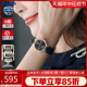 Casio卡西欧手表女sheen新款简约八角石英钢带女士手表SHE-4543BD