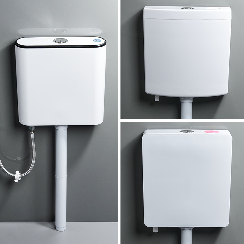 水箱家用卫生间蹲便器节能马桶水箱加厚蹲坑挂墙式厕所洗手冲水箱