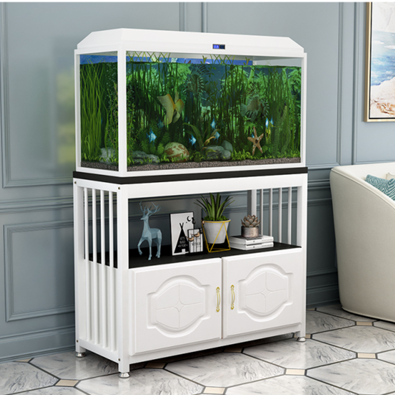 鱼缸柜底柜客厅家用小型水族箱底座欧式鱼缸架子地柜特价尺寸定制