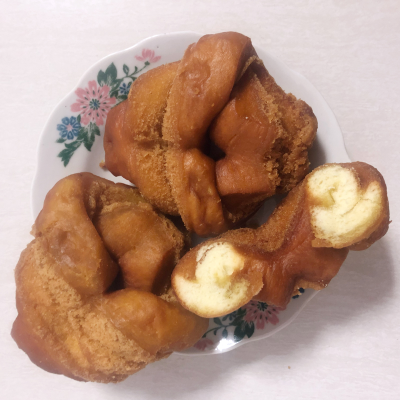 山西右玉朔州大同特产糖麻叶传统小吃零食现做现卖20个100克整箱