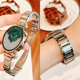 适用华为gt5/gt4表带新款watchgt3手表带夏季女款金属智能手表watch4/3pro表链女gt2gt1荣耀gs3i钢带女士41mm