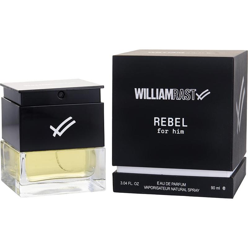 WILLIAM RAST REBEL; EAU DE PARFUM SPRAY 3 OZ