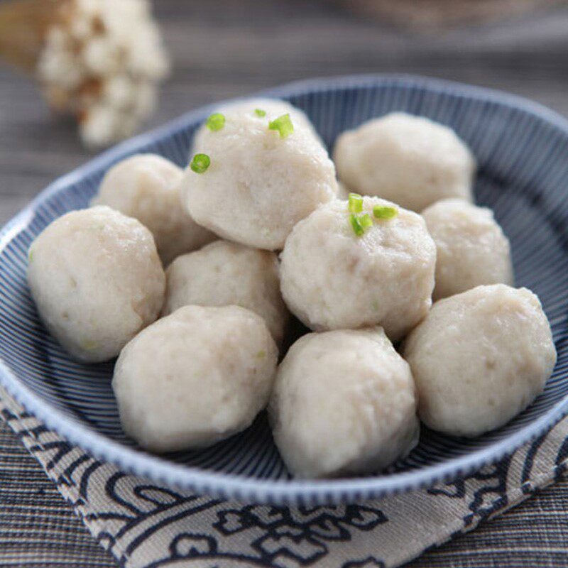 广东潮汕手工开心鱼丸关东煮 q爽鱼丸250克/包