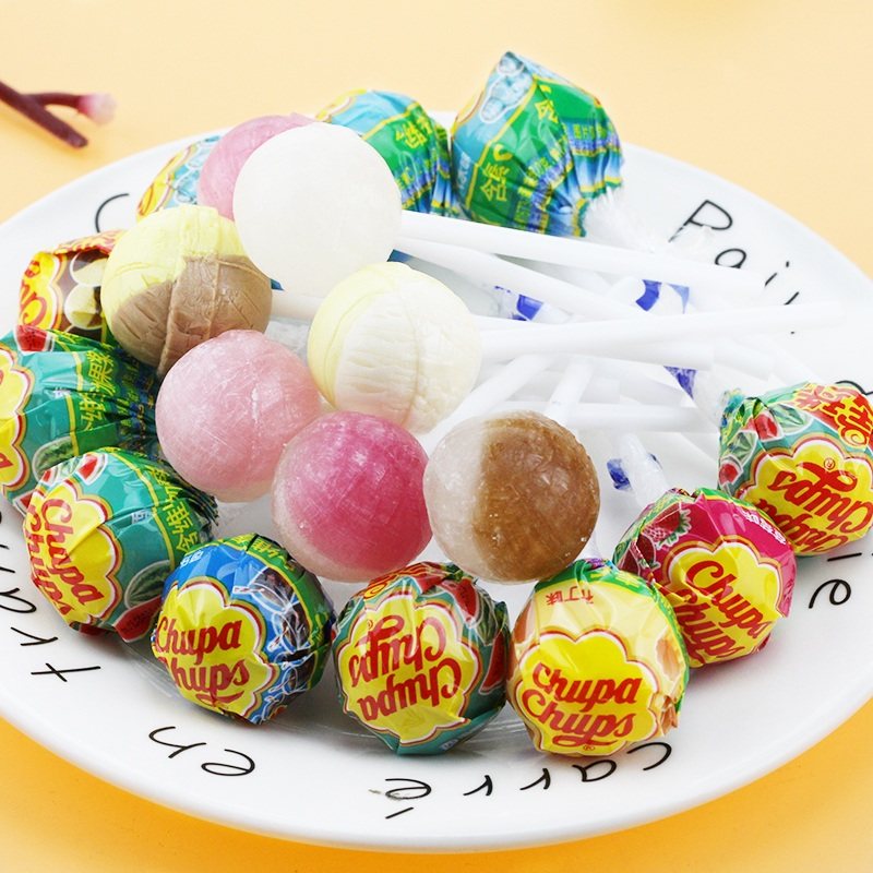 珍宝珠棒棒糖阿尔卑斯水果网红散装儿童零食节日小礼物硬糖果散装