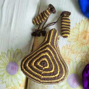 手工毛线编织普r通自行车共享单车座套手把套