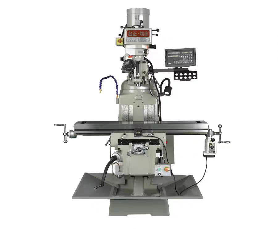 台正立式炮塔铣床4号立卧两用万能摇