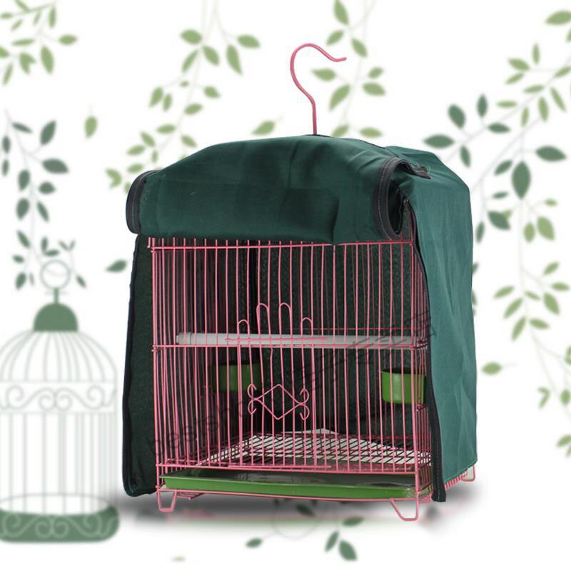 方形鸟笼罩衣罩布鸟笼遮光笼布保暖笼衣防风503大号笼子可用锁边