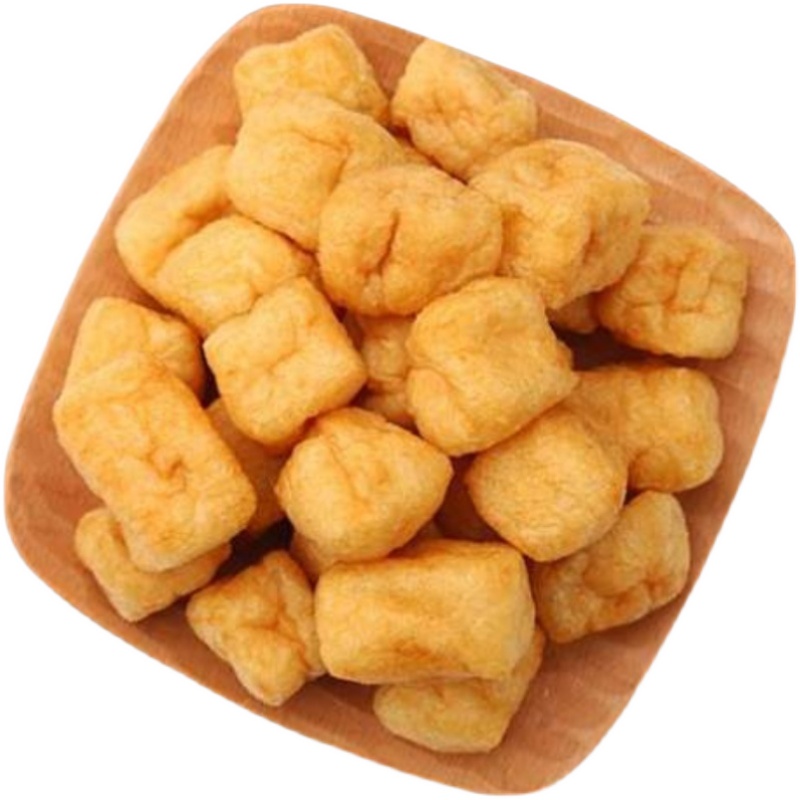 砂锅豆腐16g_正宗豆泡空心豆腐泡油豆腐火锅麻辣烫香锅螺蛳粉串串商用