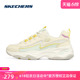 Skechers斯凯奇闪电熊猫鞋女鞋厚底增高老爹鞋运动鞋2024春季新款