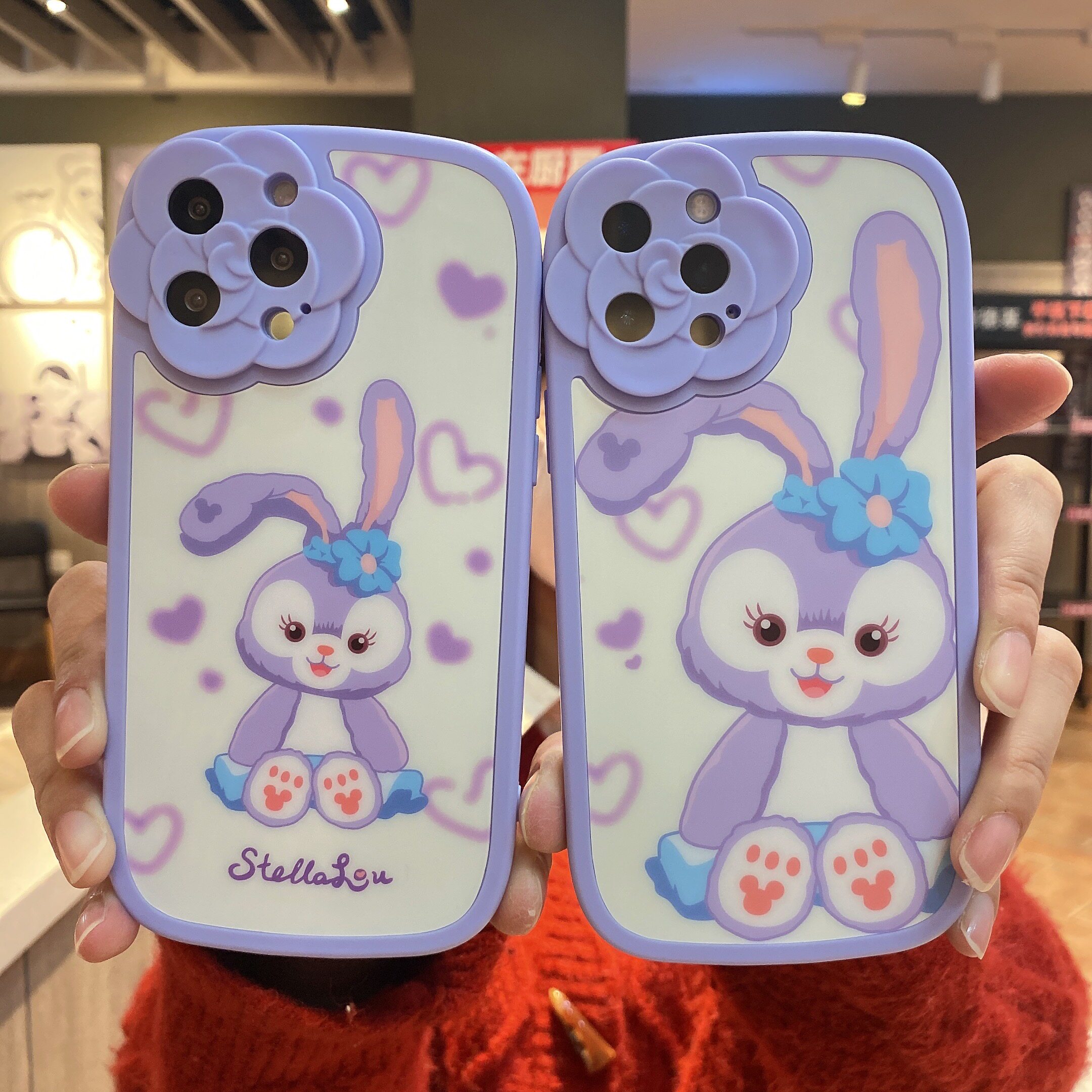 迪士尼星黛露卡通适用苹果iphone13promax手机壳芭蕾兔12可爱软壳
