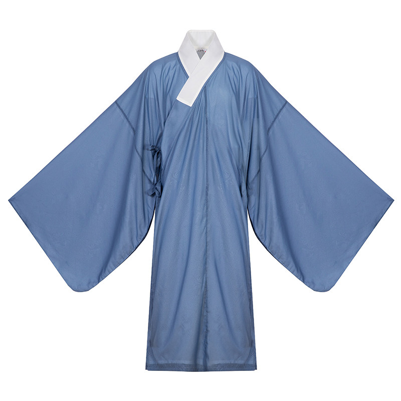 姑苏游梦枫桥吴歌原创刺绣cp明制道袍男褡汉服