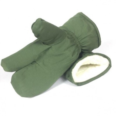 军绿色棉手套图片