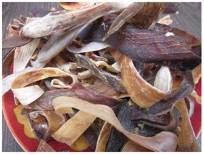 包邮渔民自晒鲨鱼皮 足干淡晒沙鱼皮已去沙海产干货阳江特产250