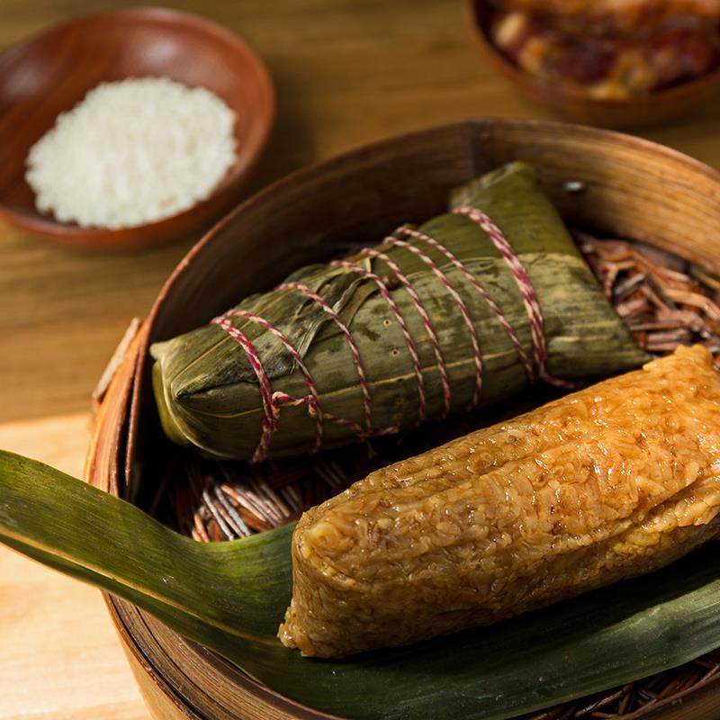 枫泾粽子蛋黄鲜肉粽2只新鲜现做嘉兴特产手工阿婆肉棕端午送礼盒