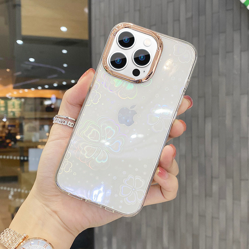 iphone12保护壳简约ins爱心适用苹果12pro手机壳个性创意promax侧边防