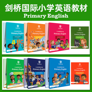 剑桥国际小学英语教材 新版Cambridge Primary English 1 2 3456级学生书练习册含学习账号少儿英文原版进口书籍