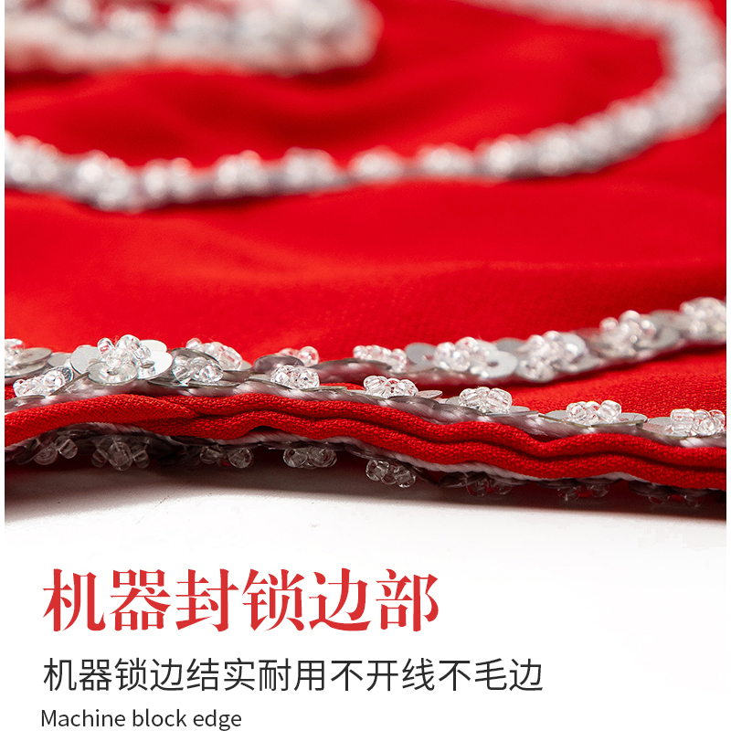 北京舞蹈九级-东学院考级专九级东北秧巾歌手绢花道用具二人手绢