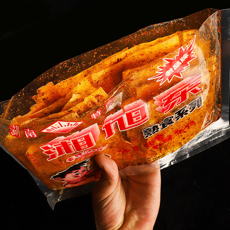 湖南特产湘旭东辣条旭东麻辣片90回忆儿时怀旧零食老式手撕大辣片