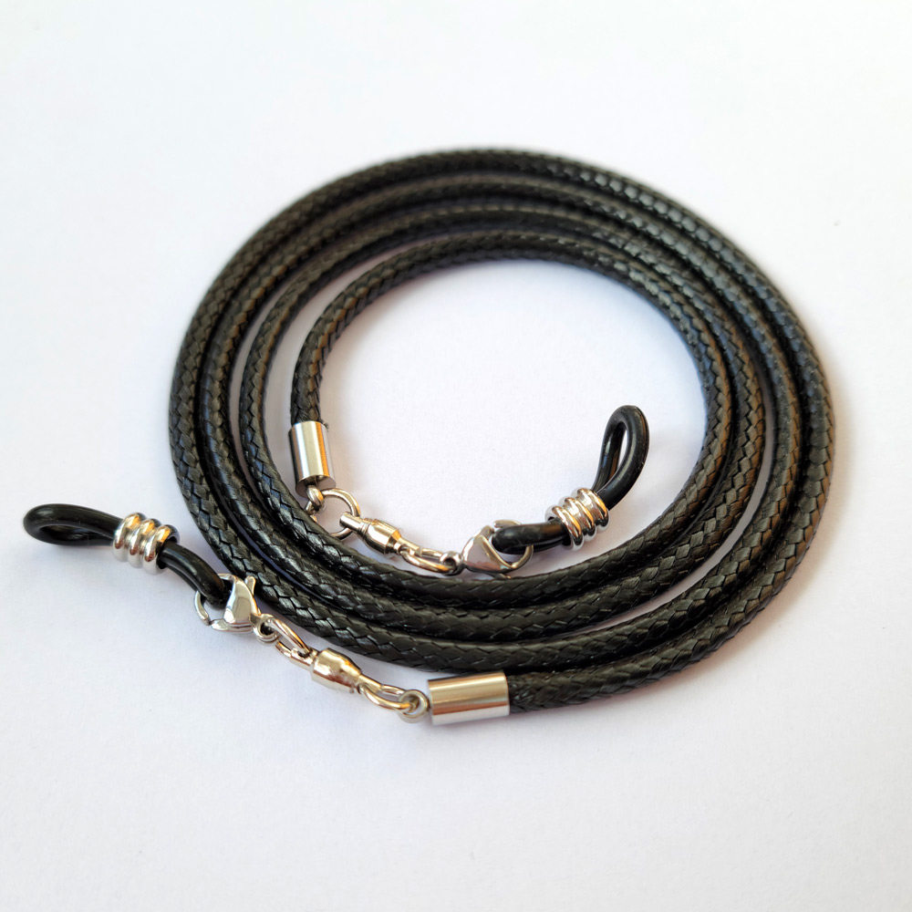 韩国蜡绳眼镜挂绳不褪色配件女防掉绳脱落防丢挂脖子老花镜挂绳链