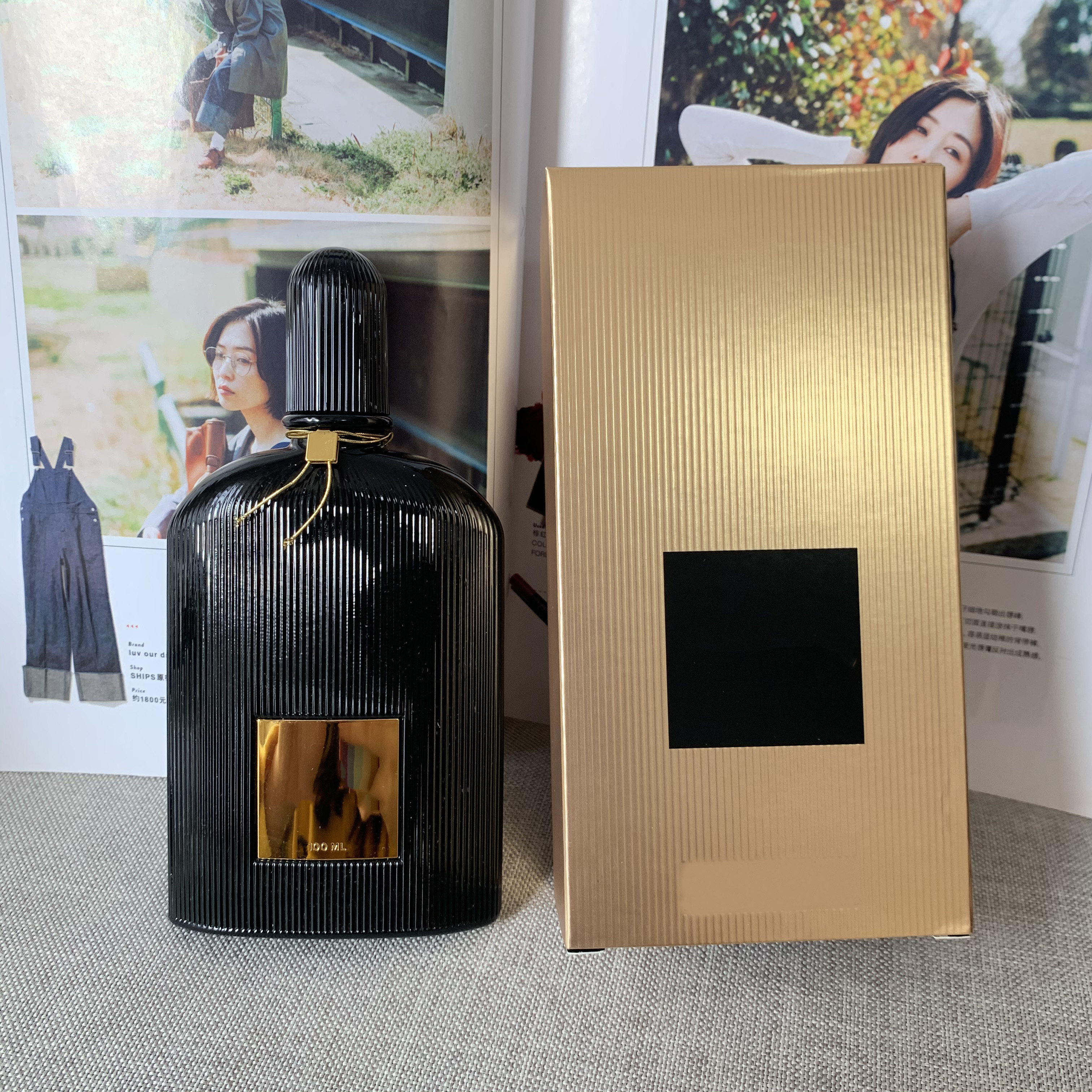 5006黑兰花女士香水经典之作午夜兰花香精版花香调浓香100毫升