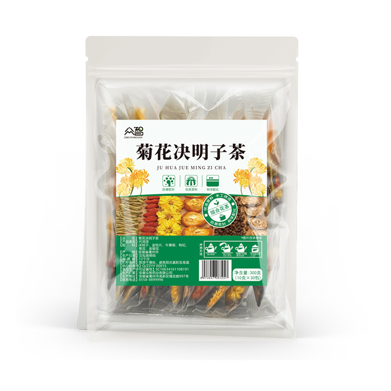 众智菊花决明子茶100g/10袋枸