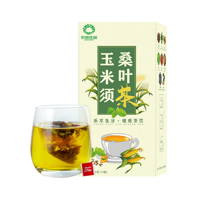 好食庄园玉米须桑叶茶正品决明子葛根牛蒡荷叶代用养生茶