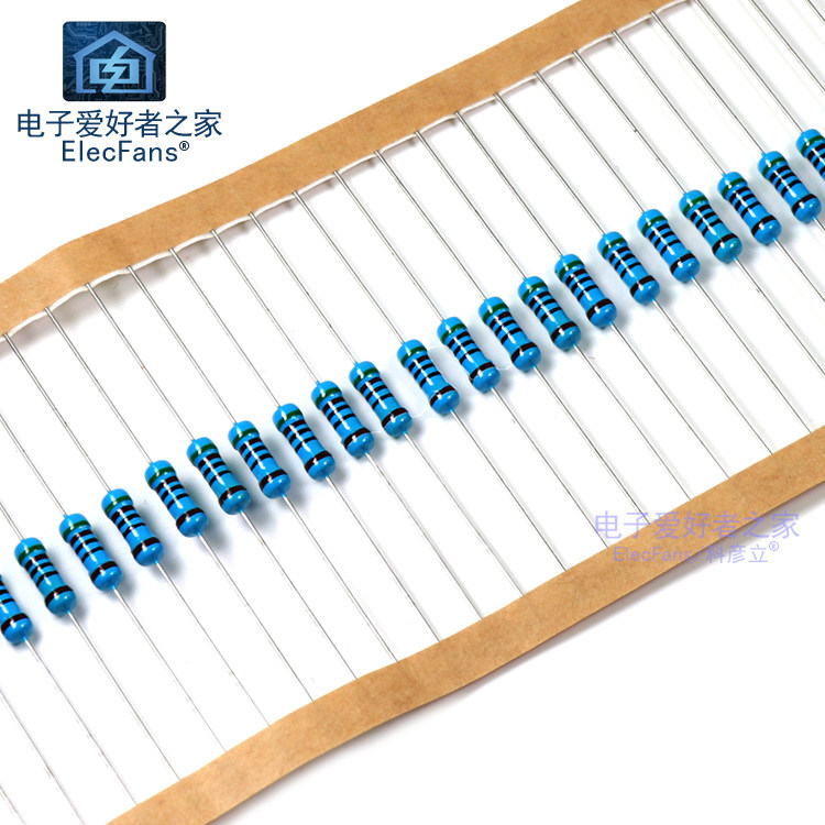 2w1k电阻非碳100k10k4.7k金属膜电阻器