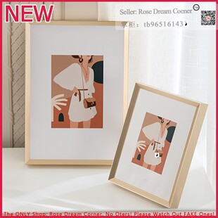 Narrow Side Photo Frame Picture Frames Home Decoration 2024