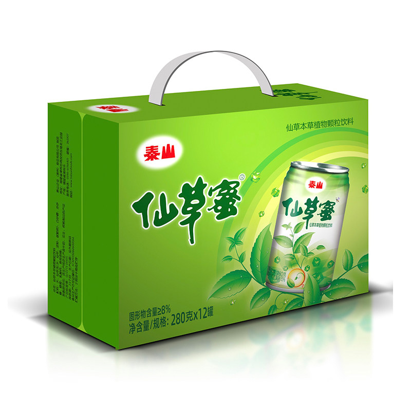 泰山仙草蜜280克*24罐仙草本草植物颗粒饮料凉茶两箱装