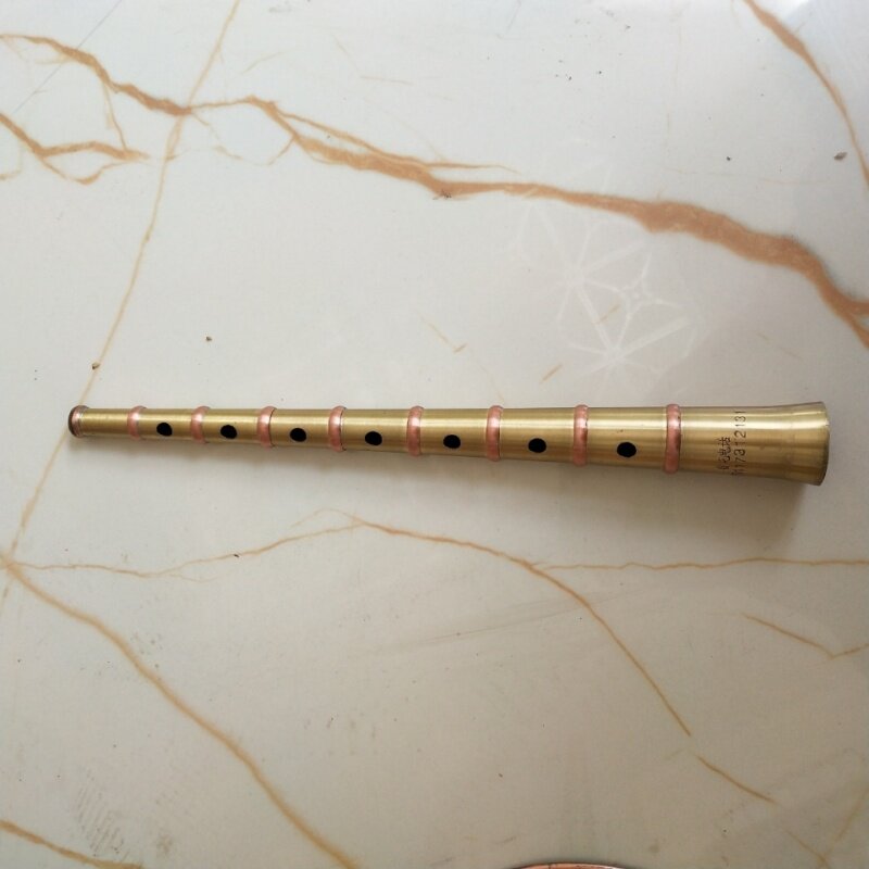 唢呐纯铜手工制作黄铜白铜红白喜事专用唢呐
