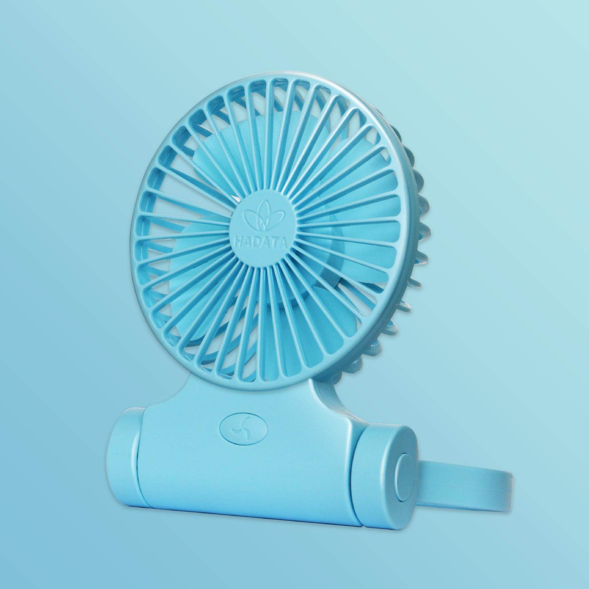 华德通学生宿舍静音迷你电扇挂脖风扇手持桌面usb充电便携小风扇