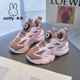 Miffy米菲童鞋女童鞋2024冬季新款加绒保暖儿童运动鞋休闲跑步鞋