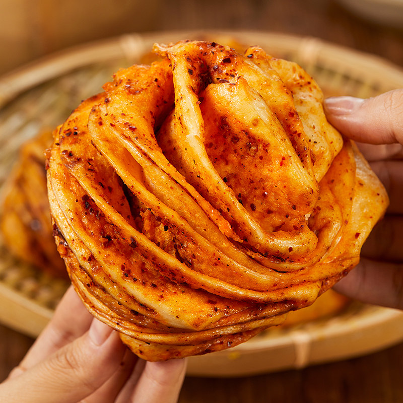 纯手工麻辣花卷辣馍馍馒头馍速冻半成品早餐食品咸味加热即食小吃