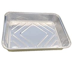 食品级锡纸烤鱼盘铝箔盘盒烧烤盘煲仔饭碗蒸蛋盒长方形餐盒打包盒