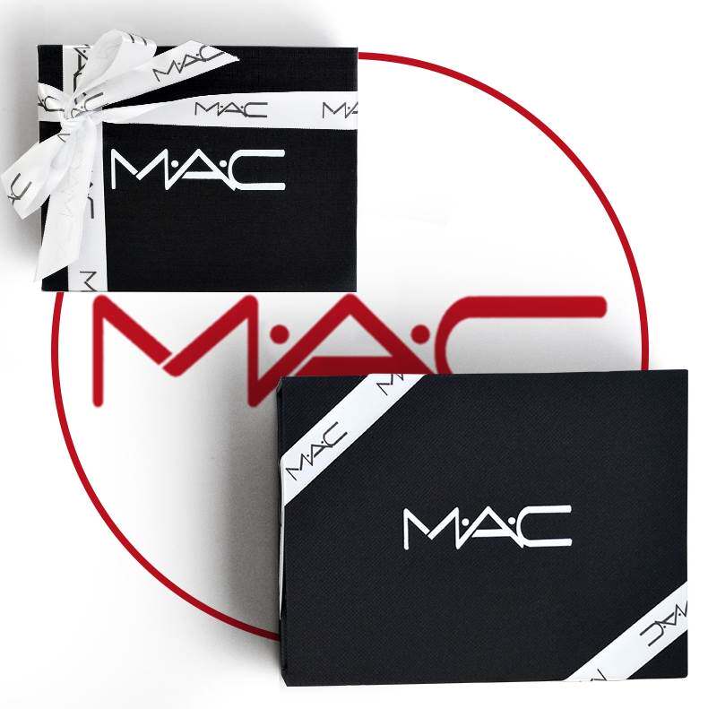 专柜正品mac 魅可手提袋子口红盒子包装礼盒空盒子 礼品袋 包装盒