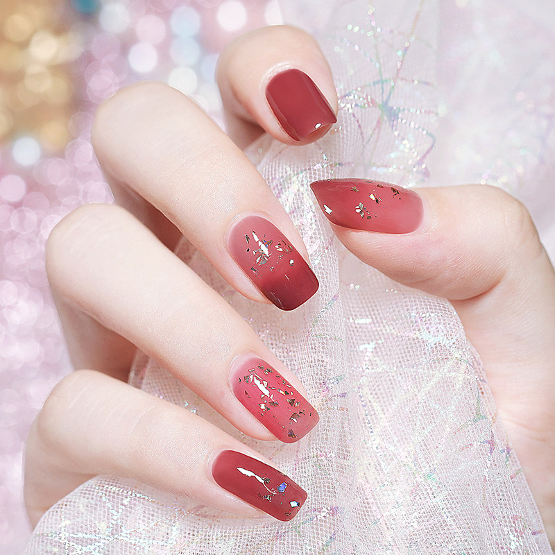 risyal指甲油冬天色系免烤快干植物新手可用显白2020新款